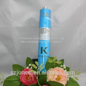 Collapsible Aluminum Packaging Tube for Hair Color Cream thumbnail-1