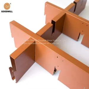 Promotion Price High Quality Aluminum Suspended Grid Ceiling Open Cell Ceiling thumbnail-1