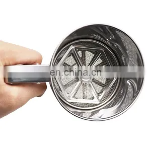 Professional Kitchen Baking Tools Stainless Steel Flour Sifter thumbnail-5