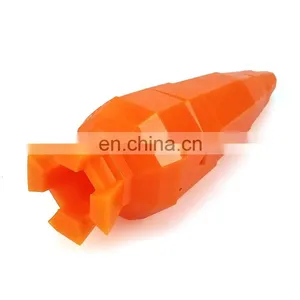 Factory Supply Ultra Durable Carrot Shape Design Pet Chew Toys Treats Puzzle IQ Toy Interactive Toy Dog Toy thumbnail-1