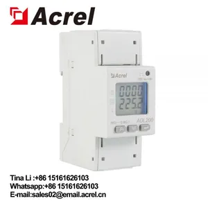 Acrel ADL200 Single Phase Energy Meter/din Rail Electronic Meter/Digital Power Meter CE-MID thumbnail-3