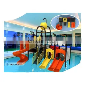 Common Pool Nip Slip on a Pool Water Slide Water Playground thumbnail-2