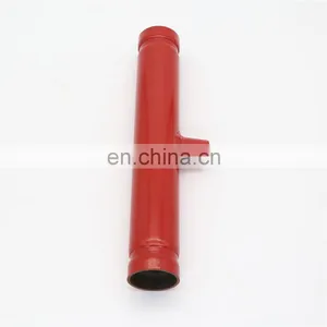 1-1/2" Galvanized Red Painted Steel Pipe Thread End ASTM A795 SCH 40 thumbnail-1