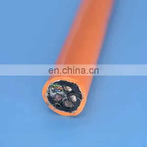 Dual Sheath Cable With 4 Power Core and Twisted Pair Cat5 Signal Core for Underwater thumbnail-1
