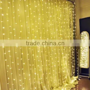 9.8ft 300 LED Weatherproof Freeze-proof Outdoor String Light Curtain Light for Christmas Xmas Wedding Party Home Deco HNL099 thumbnail-5