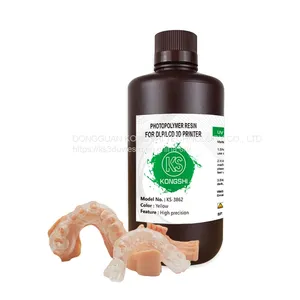 Low-odor Hard 3D Dental Resin for Large-size and High-precision Mold Printing Industrial Models thumbnail-1