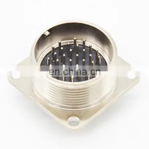 Cylinder Shaped Russian DC / AC Power Connectors Block Type Plug thumbnail-1