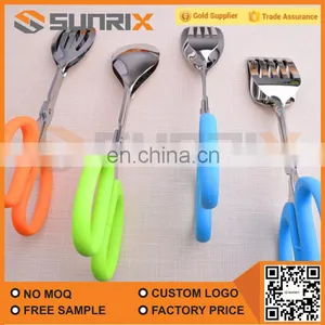 Best Selling High-Grade Temperature Resistant Nylon Grill Meat Different Types Food Tongs thumbnail-2