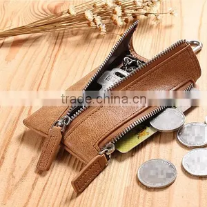 Hot Sell Handmade Genuine Leather Key Holder, Practical Leather Smart Key Holder, Car Key Case thumbnail-4