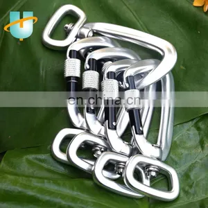 Wholesale Custom Camping Sling Swivel Carabiner Hook With Screw Lock thumbnail-4