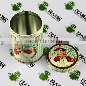 Santa Claus Christmas Holiday Gift Household Items Coin Storage New Year Gift Tin Tea Box thumbnail-1
