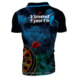 Custom Sublimation Fashion Dart Polo Shirts thumbnail-2