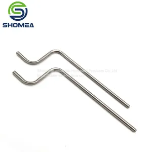 SHOMEA Customized Small Diameter One Round Closed End Stainless Steel Bent Tube thumbnail-3