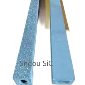 ReSiC Grinded Beams, Recrystallized Silicon Carbide Ceramic Supports, RSiC Props, RSiC Loading Beams thumbnail-2