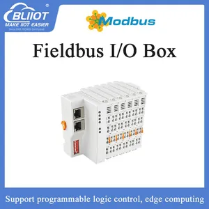Modbus TCP Ethernet I/O Coupler BL200 Compatible With Codesys PLC Master Station Can Expand 32 IO Module Slave Stations thumbnail-1