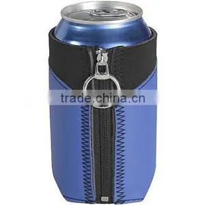 Zippered Neoprene Can Cooler, Portable Design, Factory Price Best Quality thumbnail-1