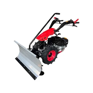 Small Self-propelled Road Snow Plow Urban Road Gasoline Snow Plow Municipal Sanitation Walking Snow Plow thumbnail-3
