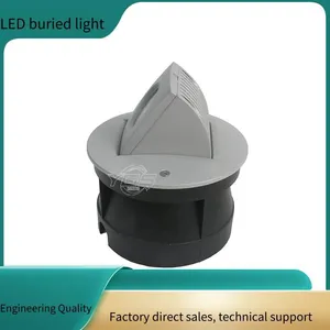 Led Outdoor Waterproof Semi-buried Ground Lights, Cob Adjustable Angle, Single Color Constant Light, Dmx512 Protocol thumbnail-2