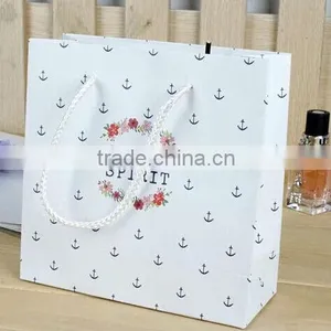 Navy Blue Gift Paper Bag/fancy Shopping Bag thumbnail-2
