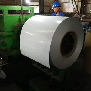 PPGI Color Coated Galvanized Coil 0.3mm 0.5mm Z60 Z100 RAL9002 RAL9016 Building Grade thumbnail-2