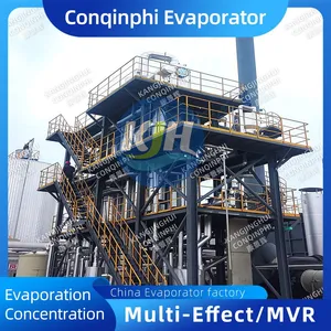 MVR Evaporator Used in Food Processing - Fruit Juice Concentration With Low Temperature Evaporation and CIP thumbnail-2