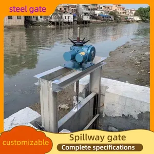 High Strength Stainless Steel Gate Precision Water Stop Sluice Gate for Water Conservancy Infrastructure thumbnail-1