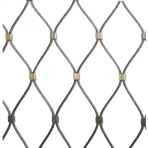 Stainless Steel Animal Barrier Netting 304 1.6mm Wire 75x75mm Opening 10 Year Warranty thumbnail-1