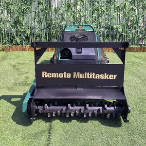 48V 1500W Servo-controlled Walking Motor Vigorun Radio Controlled Versatile Multitasker Remote Controlled Tracked Mower thumbnail-5