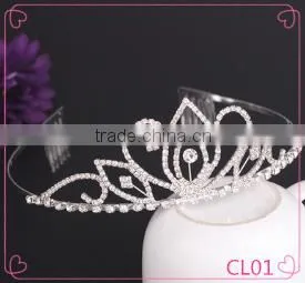 New Arrival Princess Crown for Girls Children Crowns and Tiaras for 2016 thumbnail-1