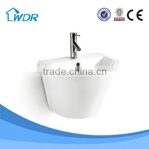 Hot Sales Bathroom Ceramic Wall-hung Basin thumbnail-1
