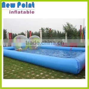 Bule China Factory Square Large Inflatable Pool Toys thumbnail-1