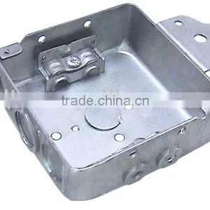 4"Square Steel Box Deep 1-1/2 High With Braket thumbnail-1