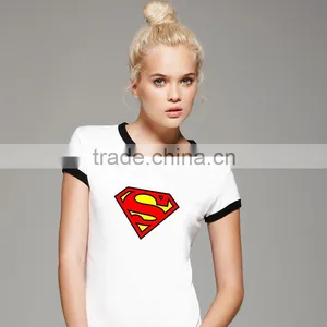 Ladies Ringer T Shirts thumbnail-6