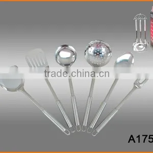 A175 7pcs Stainless Steel Kitchen Utensil Set thumbnail-1