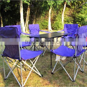 Outdoors Foldable Aluminum Table Garden Furniture Cast Aluminium Furniture thumbnail-2