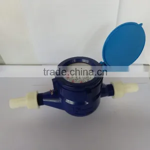 Blue Plastic Water Meter With Accessories DN15 for Cold Water Meter thumbnail-3