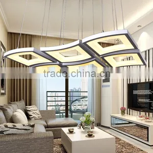 Modern Metal Pendant Lamp Acrylic Square Pendant Lamp thumbnail-1