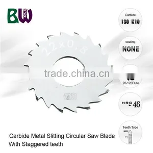 Staggered Teeth TCT Circular Saw Blade For Aluminium Cutting thumbnail-1