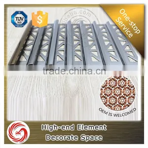 Polish Champaign Gold Stainless Steel Tile Trim for Marble Edge thumbnail-4