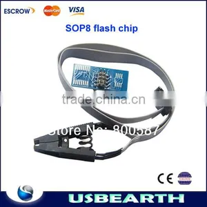 Free Shipping SOIC8 SOP8 Flash Chip IC Test Clips Socket Adapter BIOS/24/25/93 Programmer for Sales Promotion thumbnail-1