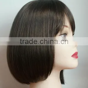 Full Cuticles Attached African American Human Hair Wigs Quality Choice thumbnail-3