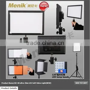 SH-48 Ultra-thin LED Video Light thumbnail-1