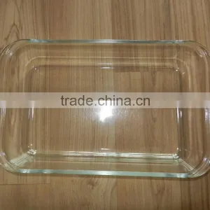 Glass Baking Tray Glass Dish Baking Pan thumbnail-1