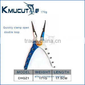 Multifunctional High Quality Outdoor Fishing Tackle Aluminum Alloy Fishing Pliers Kmucutie Pliers CHQZ1 thumbnail-4