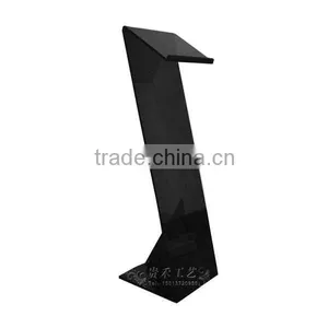 Magazine Display Stand, High Acrylic Brochure Holder, Sign Stand thumbnail-4