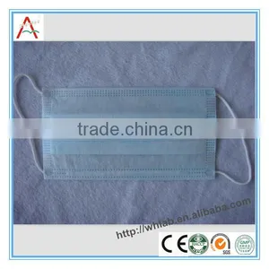 Factory Wholesale Disposable Medical Protective 3ply Nonwoven Face Mask With Earloop or Tie on thumbnail-2