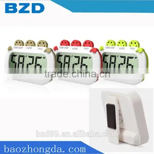 Promotion Smile Timer Clock Functions of Clock/CountUp/ Countdown Timer With Magnet / Electronic Items Manufacturer thumbnail-1