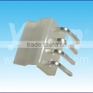 4 Pin Right Angle Single Row Waved Shape Wafer Connector thumbnail-5