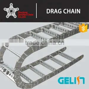 TLG Galvanized Steel Wire Carrier Electric Cnc Cable Drag Protection Chain thumbnail-2