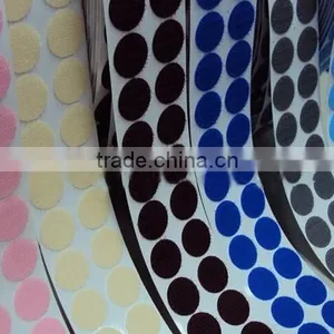Good Adhesion Round Dot Hook and Loop Used as a Closure on Garments thumbnail-2